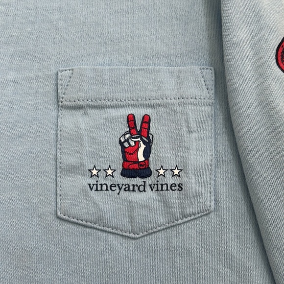 NWT*Vineyard Vines Boy LAX Tee - Picture 2 of 4